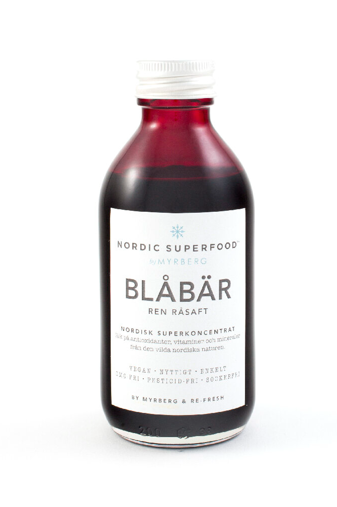 Blåbär Raw Juice Koncentrat