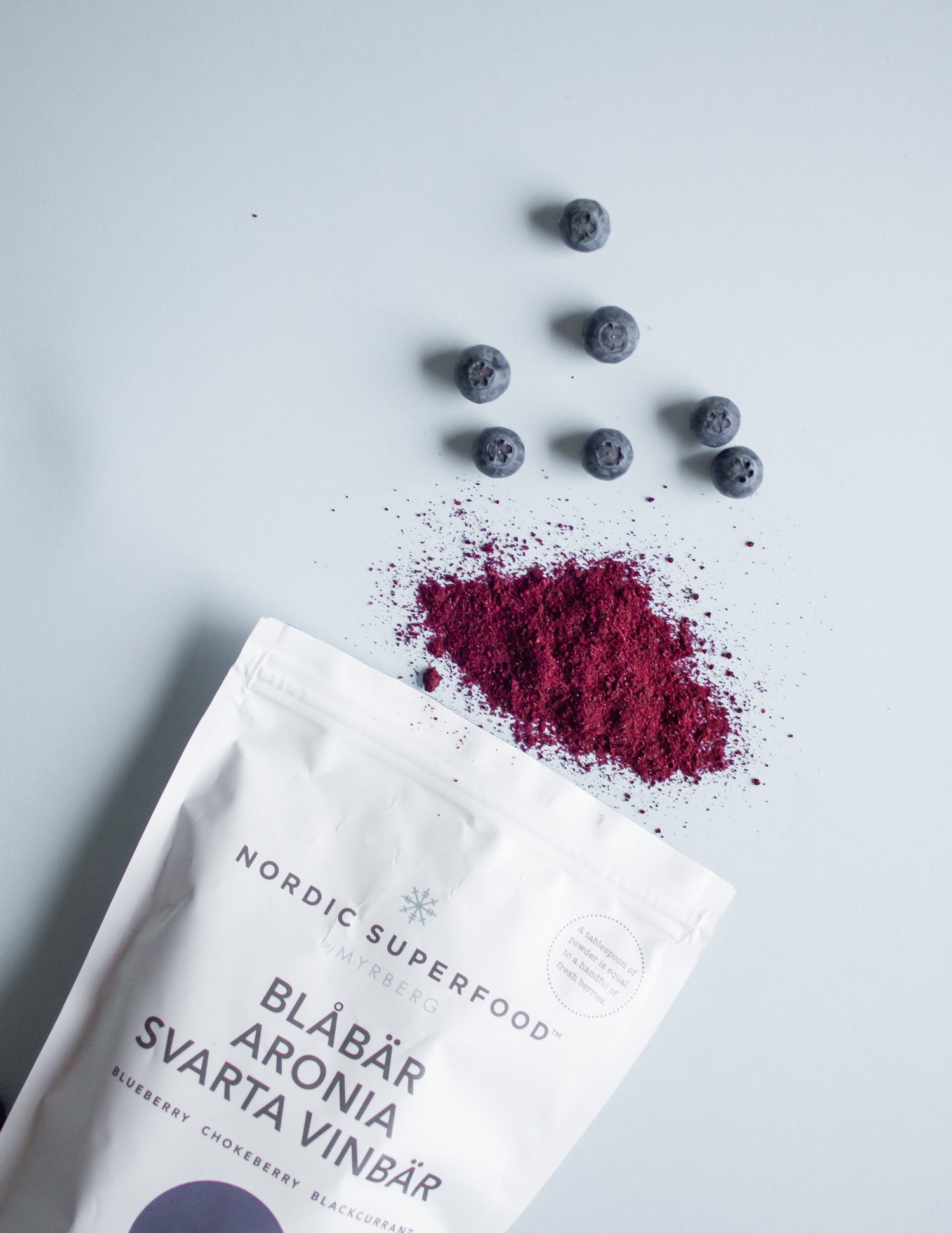 Blue pulver 80 gram - Nordic Superfood by Myrberg