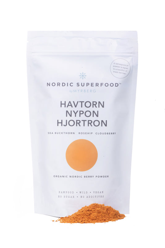 Yellow - havtorn, nypon, hjortron 80 gram - Nordic Superfood by Myrberg