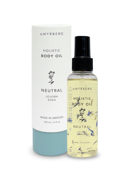 Holistic Body Oil - Neutral 120 ml - Nordic Superfood by Myrberg