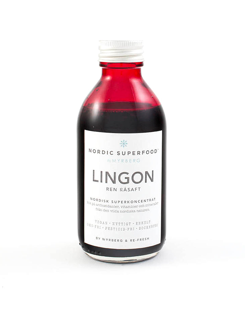 Lingon Raw Juice Koncentrat 195 ml - Nordic Superfood by Myrberg